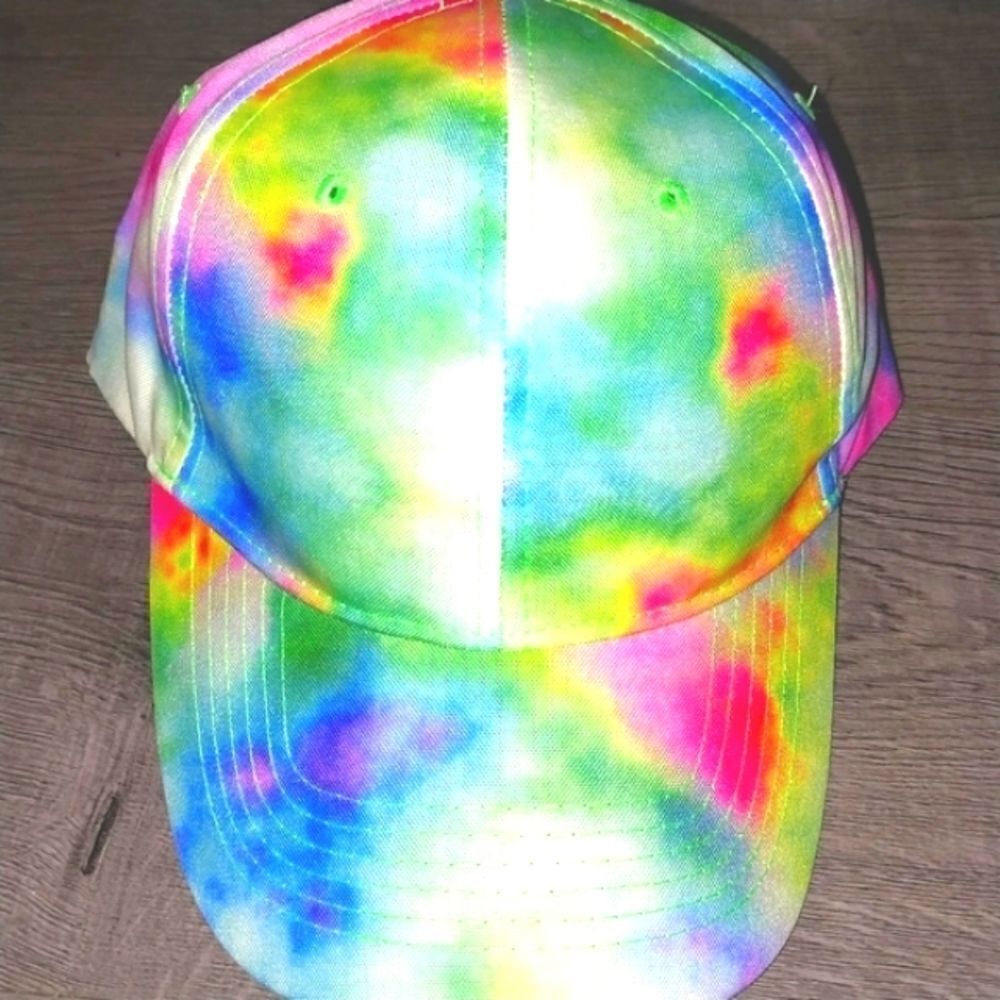 Tie dye base unisex ball cap